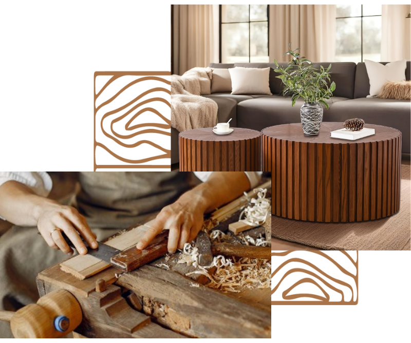 Inicio carrucel 03 detalhes carpintaria